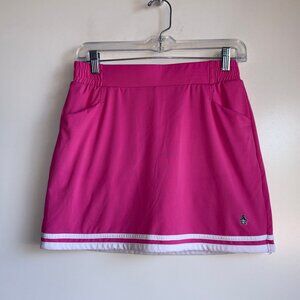 Original Penguin Essential Color Block Golf Skort Size XS Pink Golf Tennis